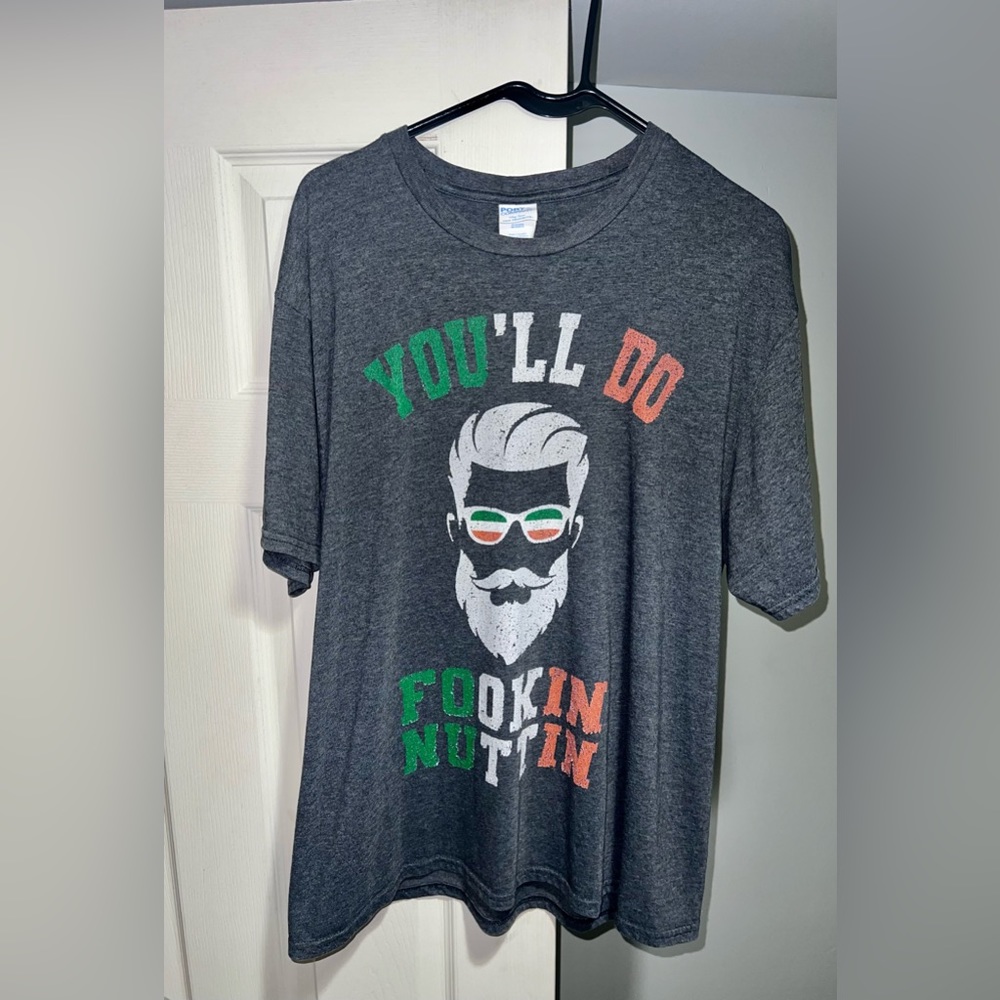 Mens You'll Do Fookin Nuttin Irish Pride Boxing MMA Fighting T-shirt